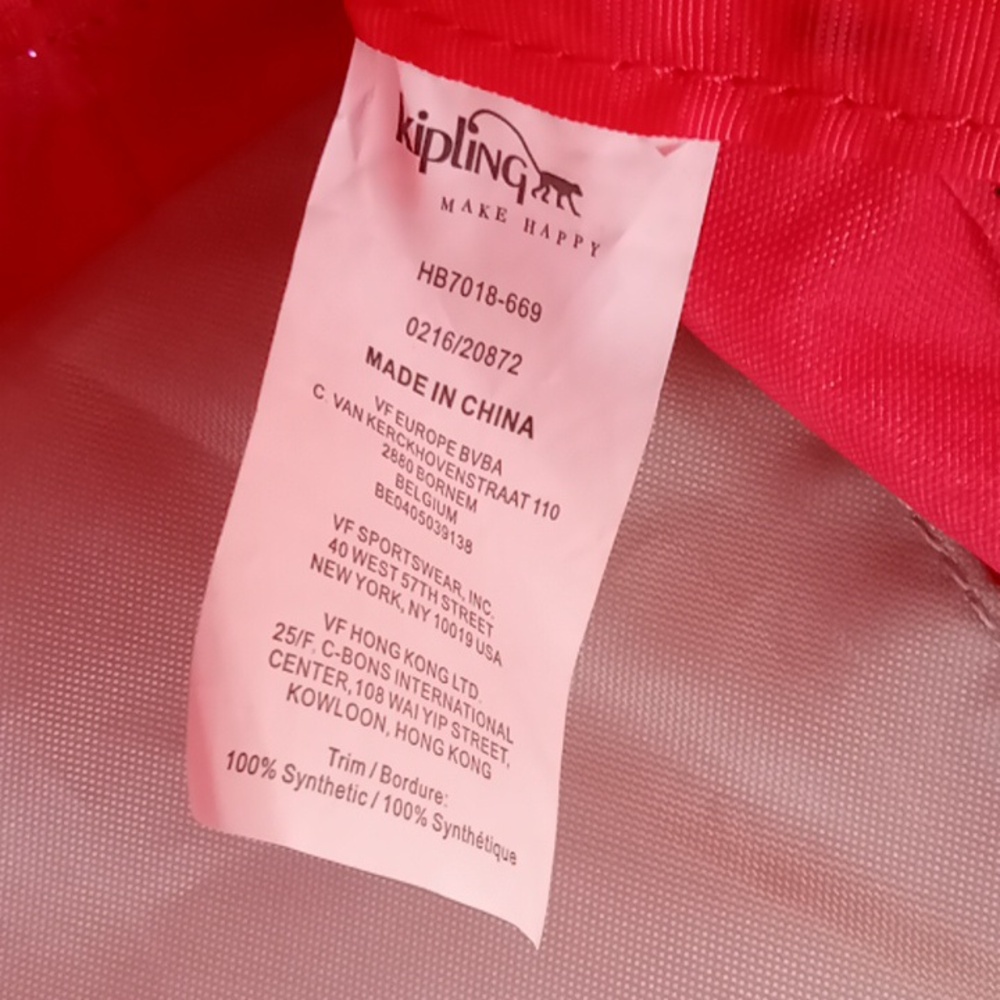 Kipling Pink Bag - Picture 6 of 16